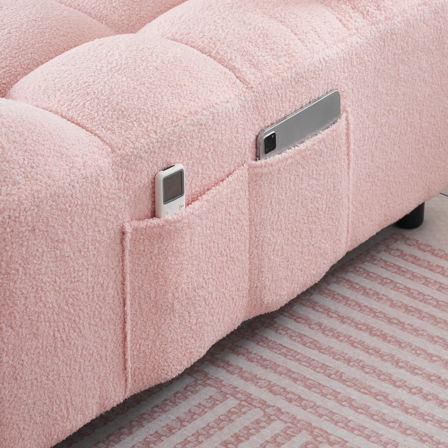40.2-Inch Convertible Sofa Bed for Living Room or Office Use
