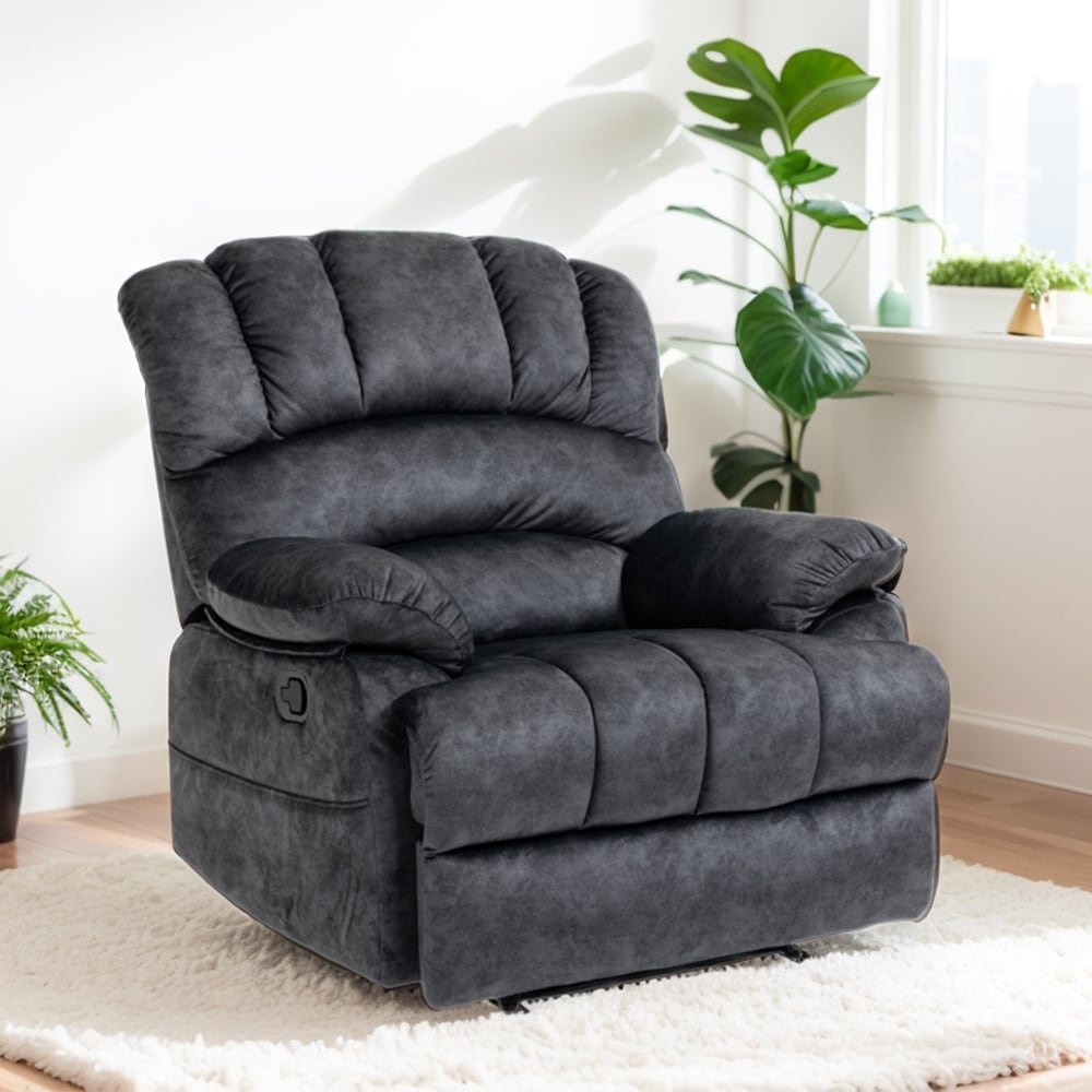 41W Oversized Manual Recliner Chair ,Extra Wide Sofa Recliners