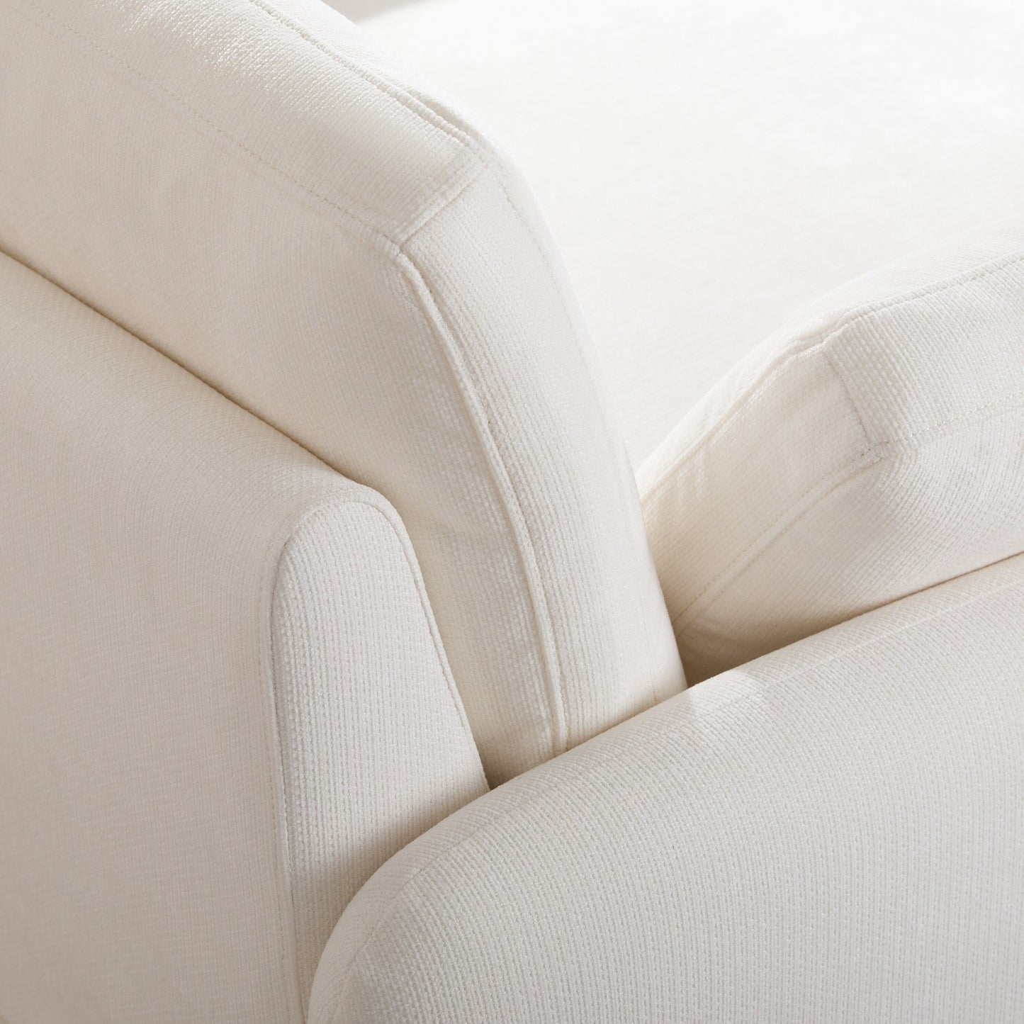 50*43 Oversized Chenille Single Sofa Chair,Wide and Deep Seat Accent Chair,Modern Upholstered Comfy Armchair