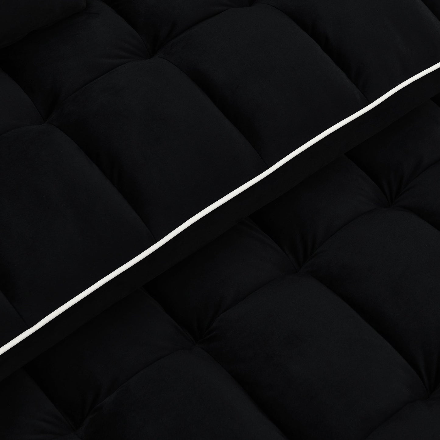 55.51 inch versatile foldable sofa bed in 3 lengths