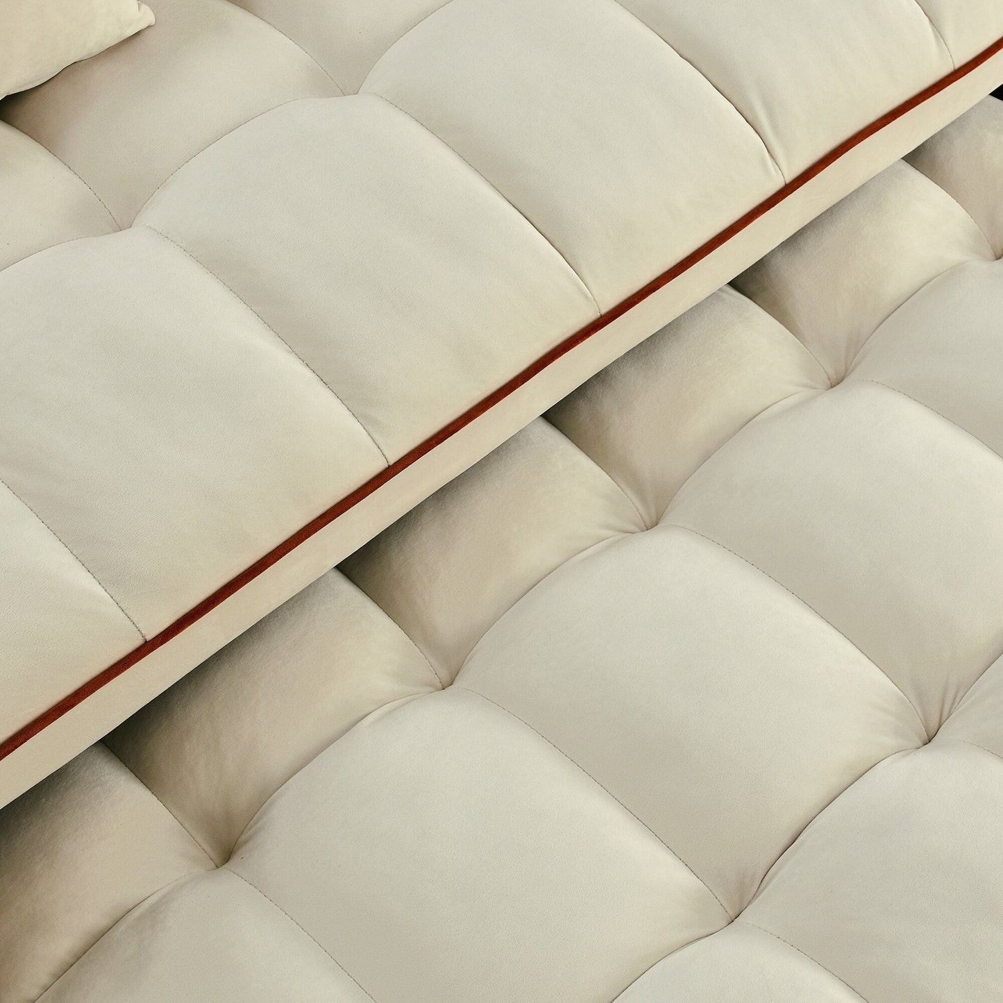 55.51 inch versatile foldable sofa bed in 3 lengths