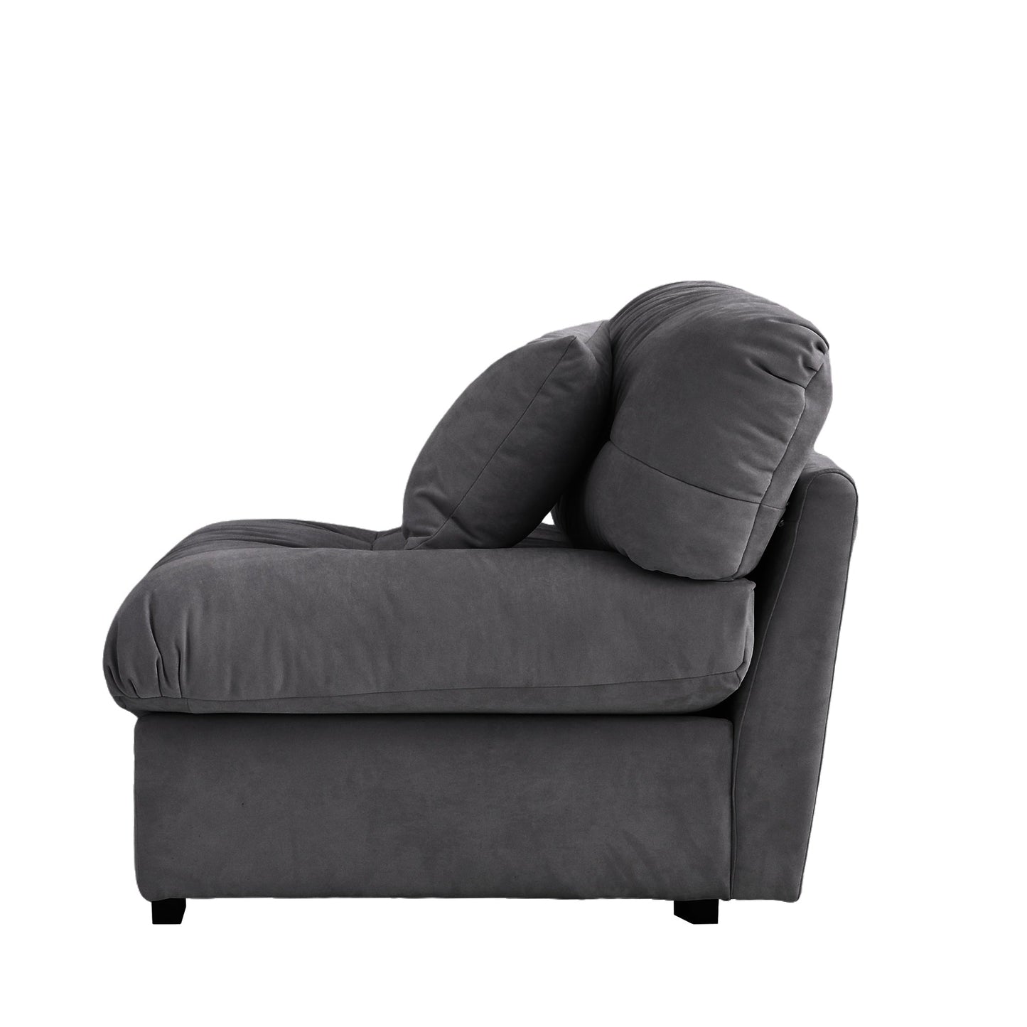 89 Fluffy Cloud Couches Sectional, Modern Minimalist Sofas With Two Pillows