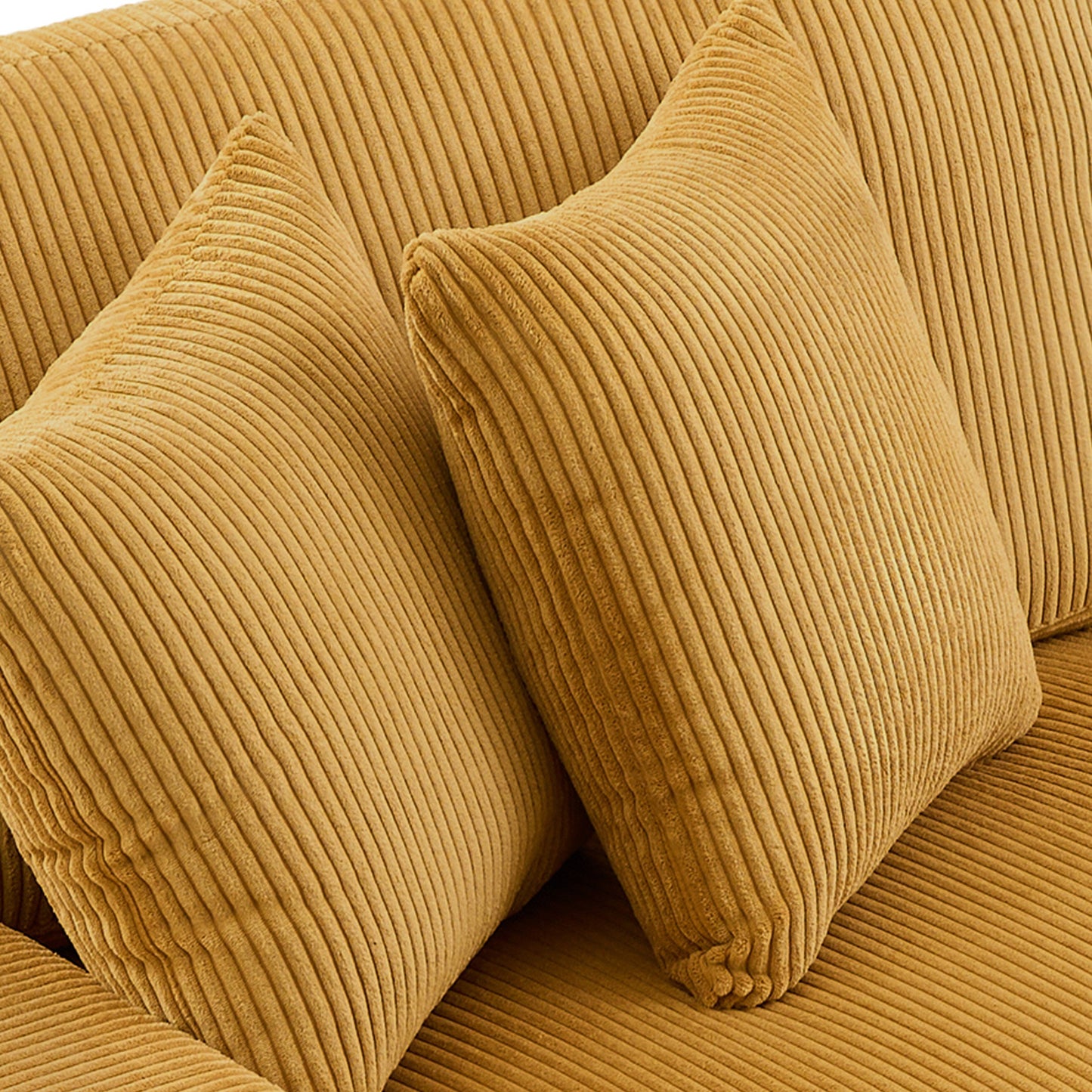 90 Loveseat Sofa Modern and Cozy Corduroy Couch
