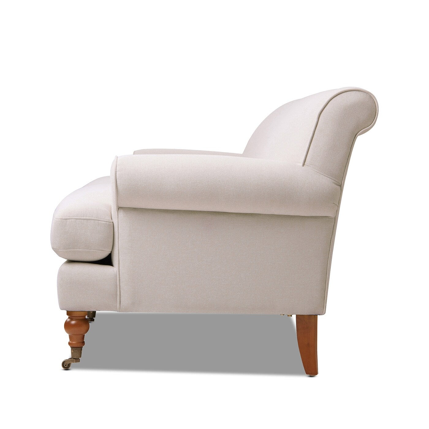 Alana Lawson 88 Inch Living Room Sofa â?Three Cushion Couch with Rolled Arms and Tight Back â?Minimal Assembly Required