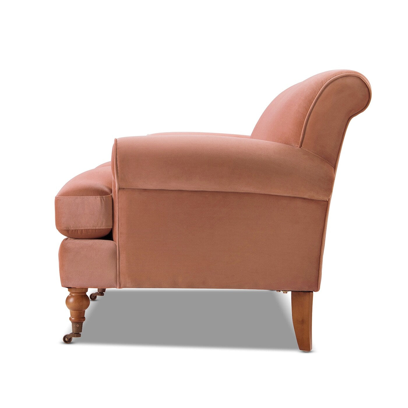 Alana Lawson 88 Inch Living Room Sofa â?Three Cushion Couch with Rolled Arms and Tight Back â?Minimal Assembly Required