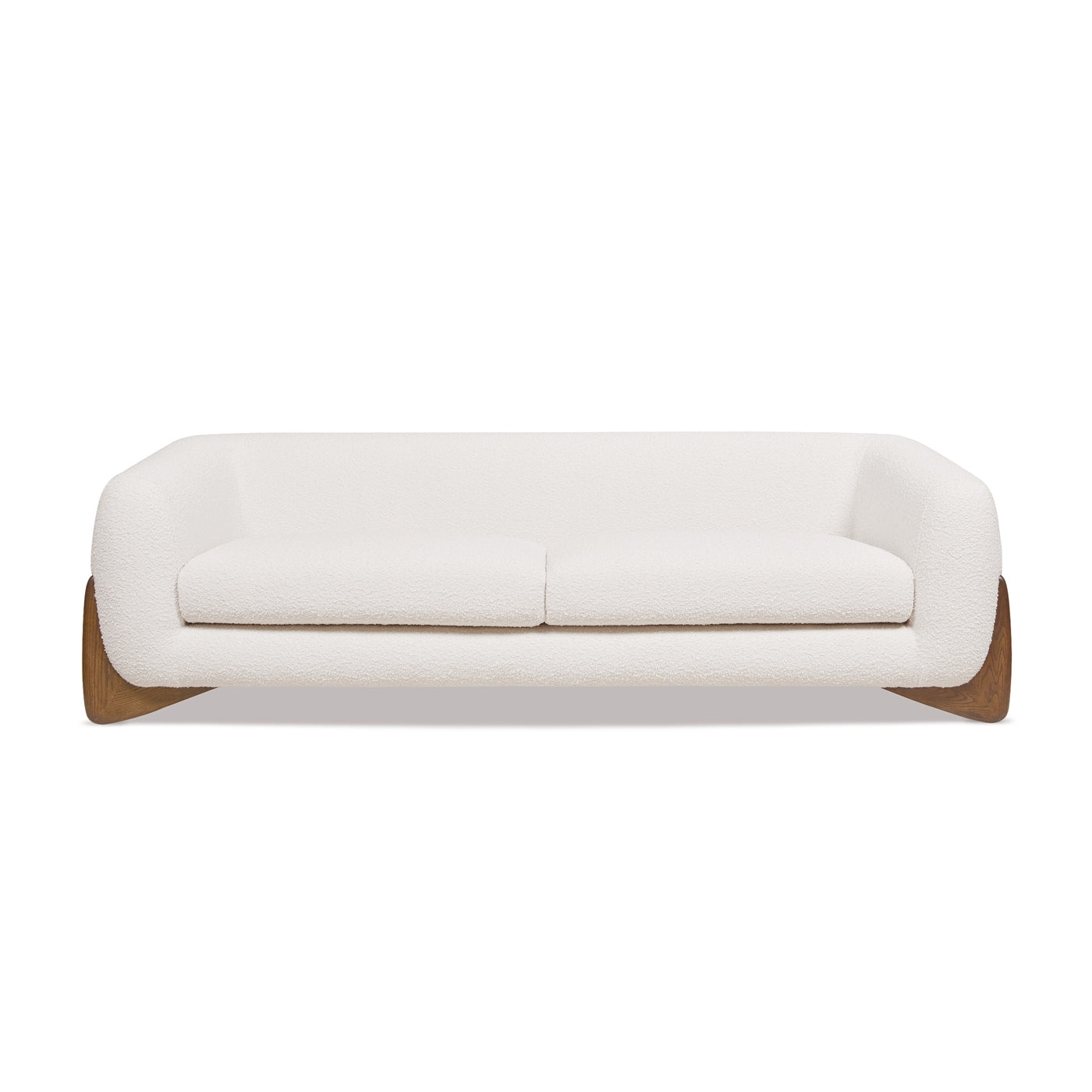 Alpine 90.5 Sherpa Upholstered Sofa