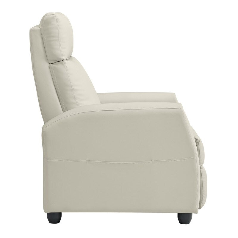 Andrea Recliner Chair with LED Lights, Heating Massage