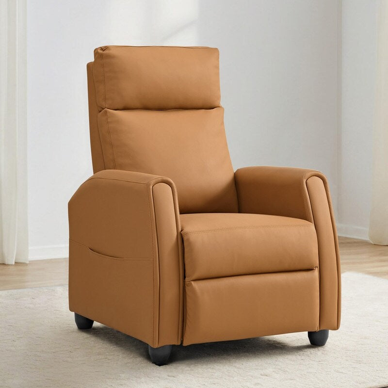 Andrea Recliner Chair with LED Lights, Heating Massage