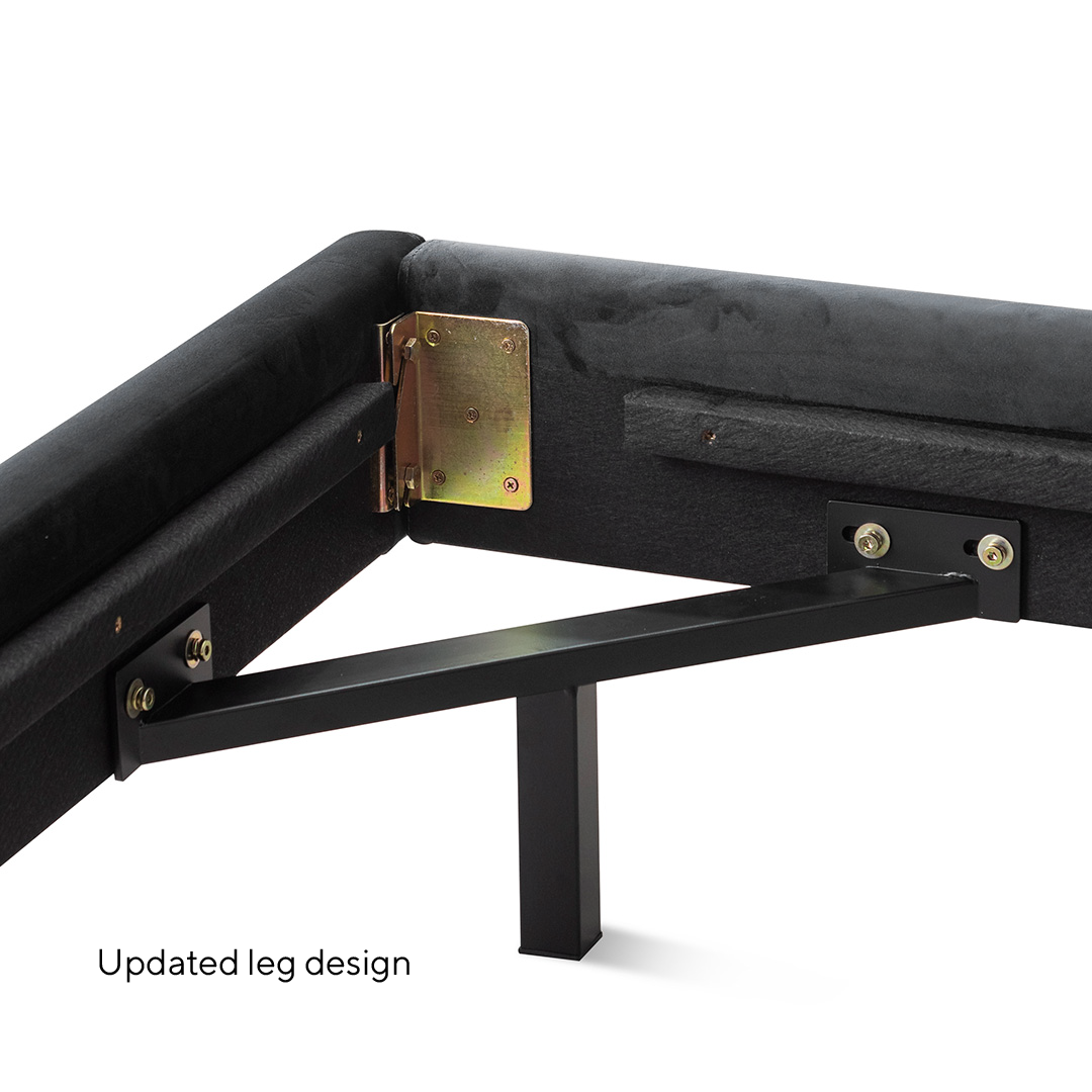 Carolina King Bed Frame - Black Velvet - Last One