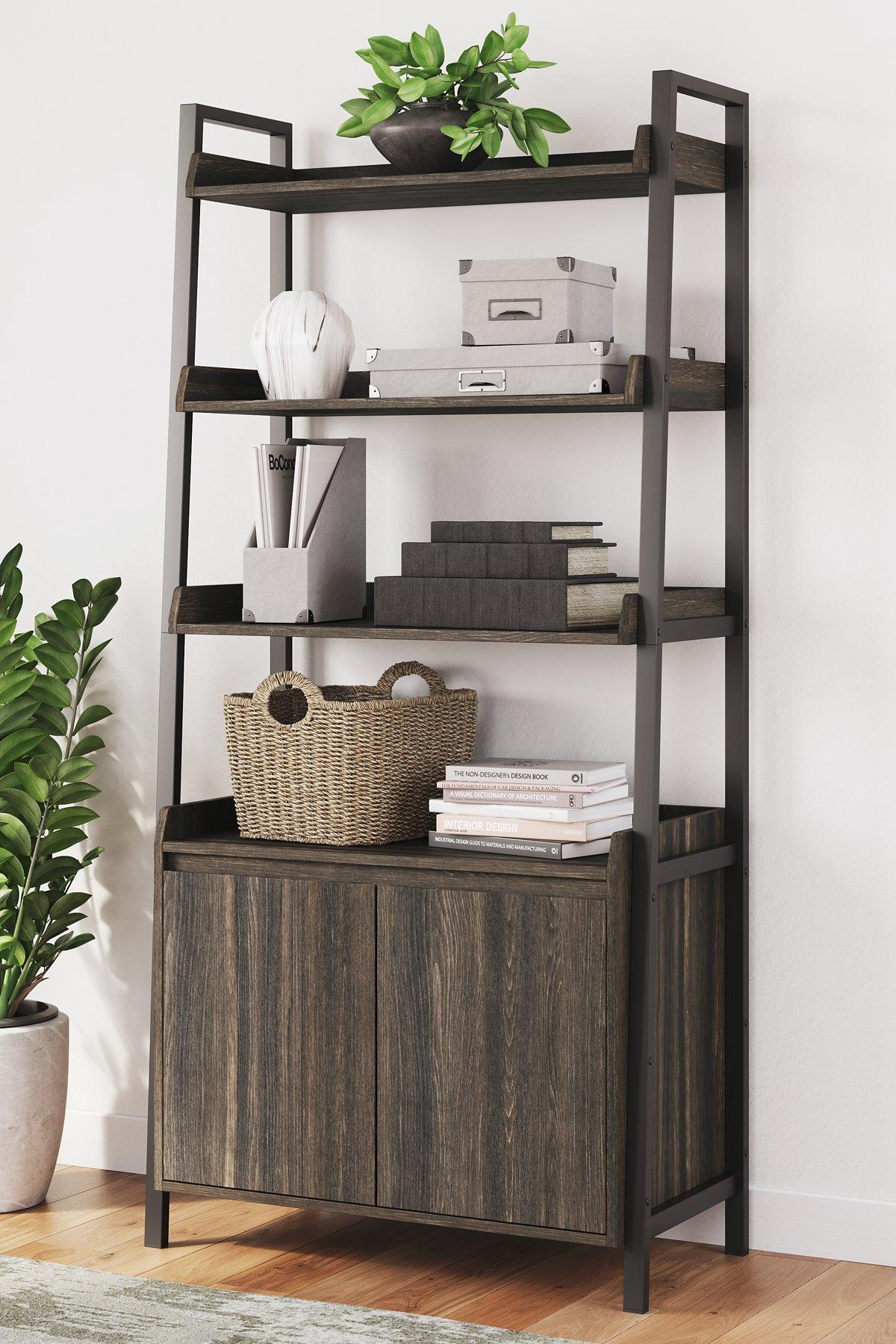 Zendex Dark Brown 72 Bookcase
