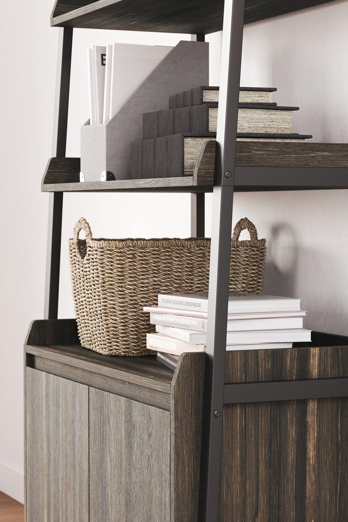 Zendex Dark Brown 72 Bookcase