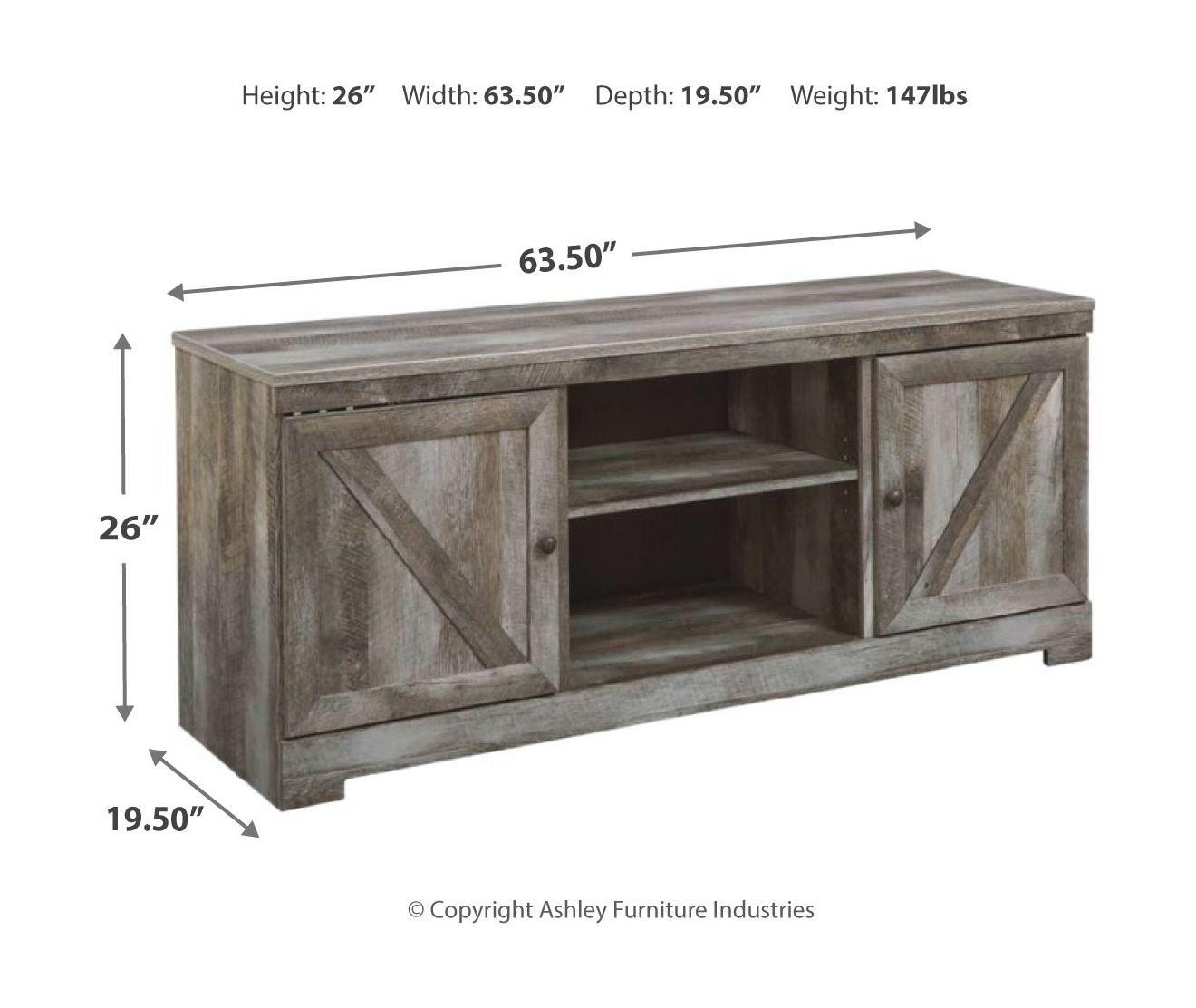 Wynnlow - 4 Pc. - Entertainment Center - 63 Tv Stand