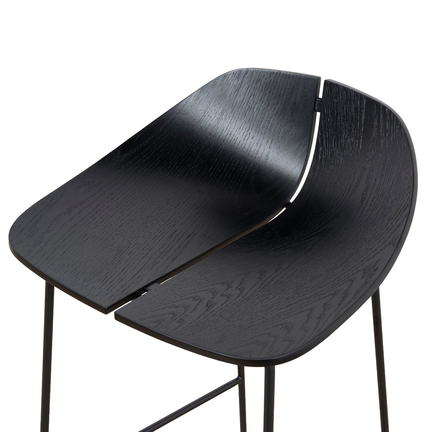 Breeze 65cm Bar Stool - Full Black