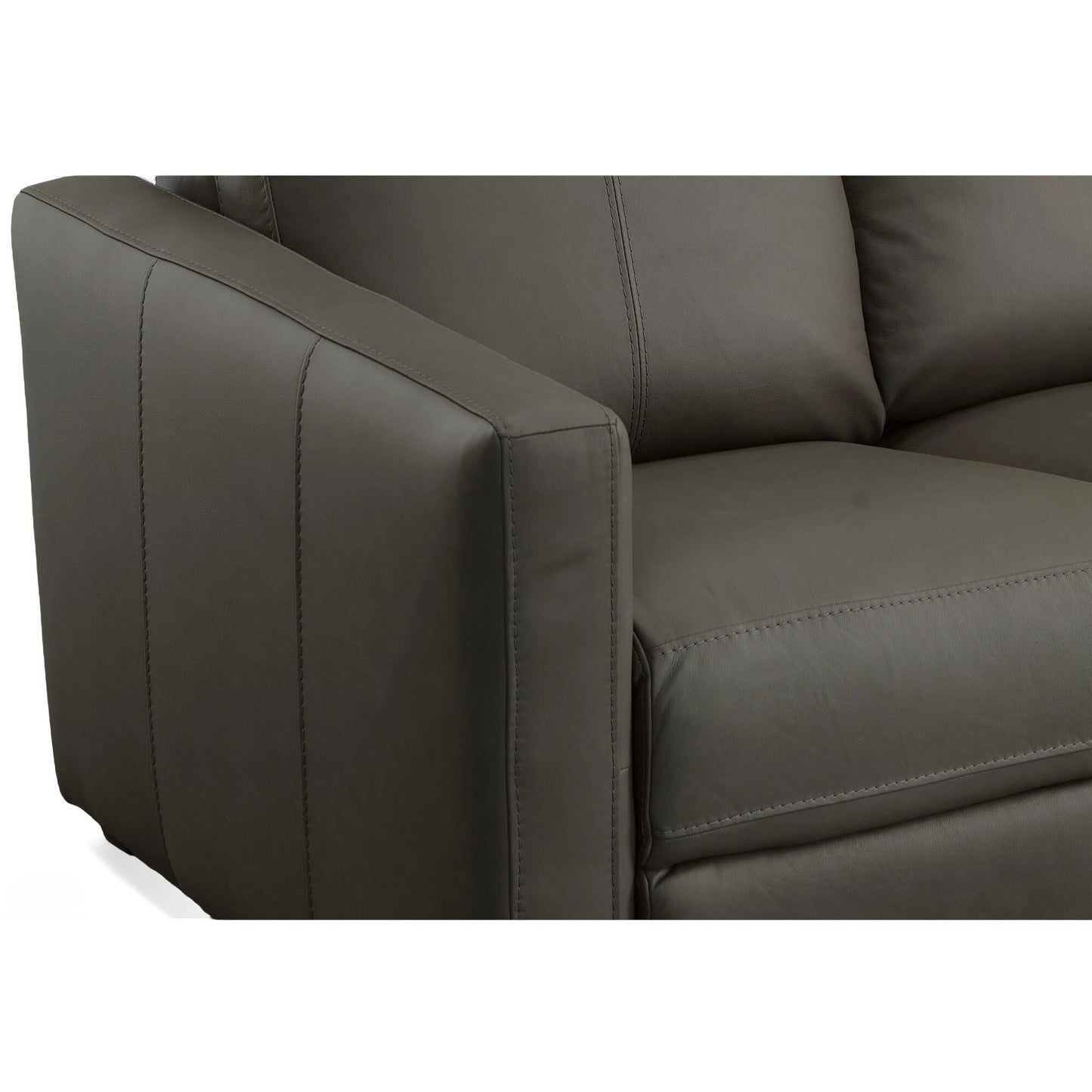Broadway Leather Power Reclining Sofa with Power Headrests by Flexsteel