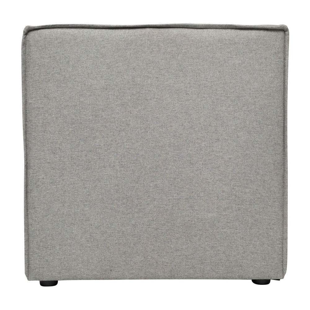Contemporary Modular Sectional Sofa Armless Middle Chair - 36.75D x 28.25W x 28H