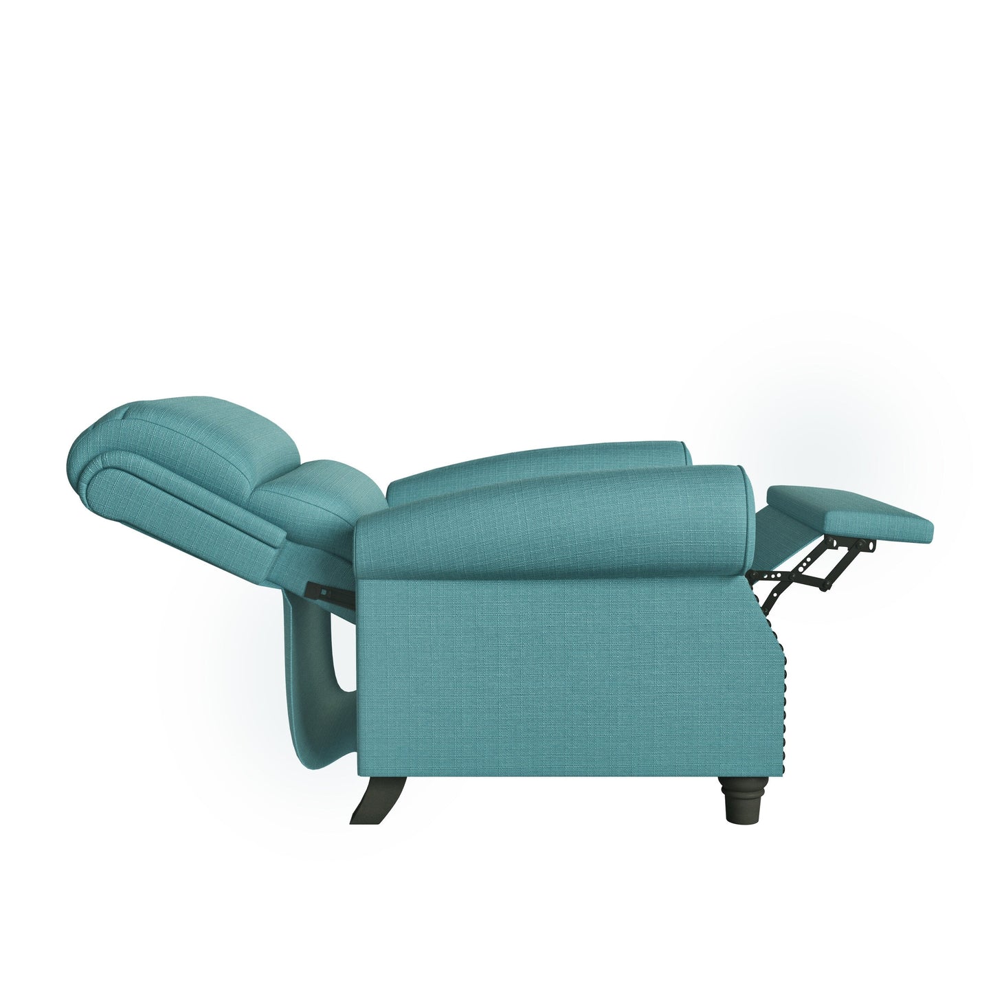 Copper Grove Jessie Linen Push-back Recliner Chair