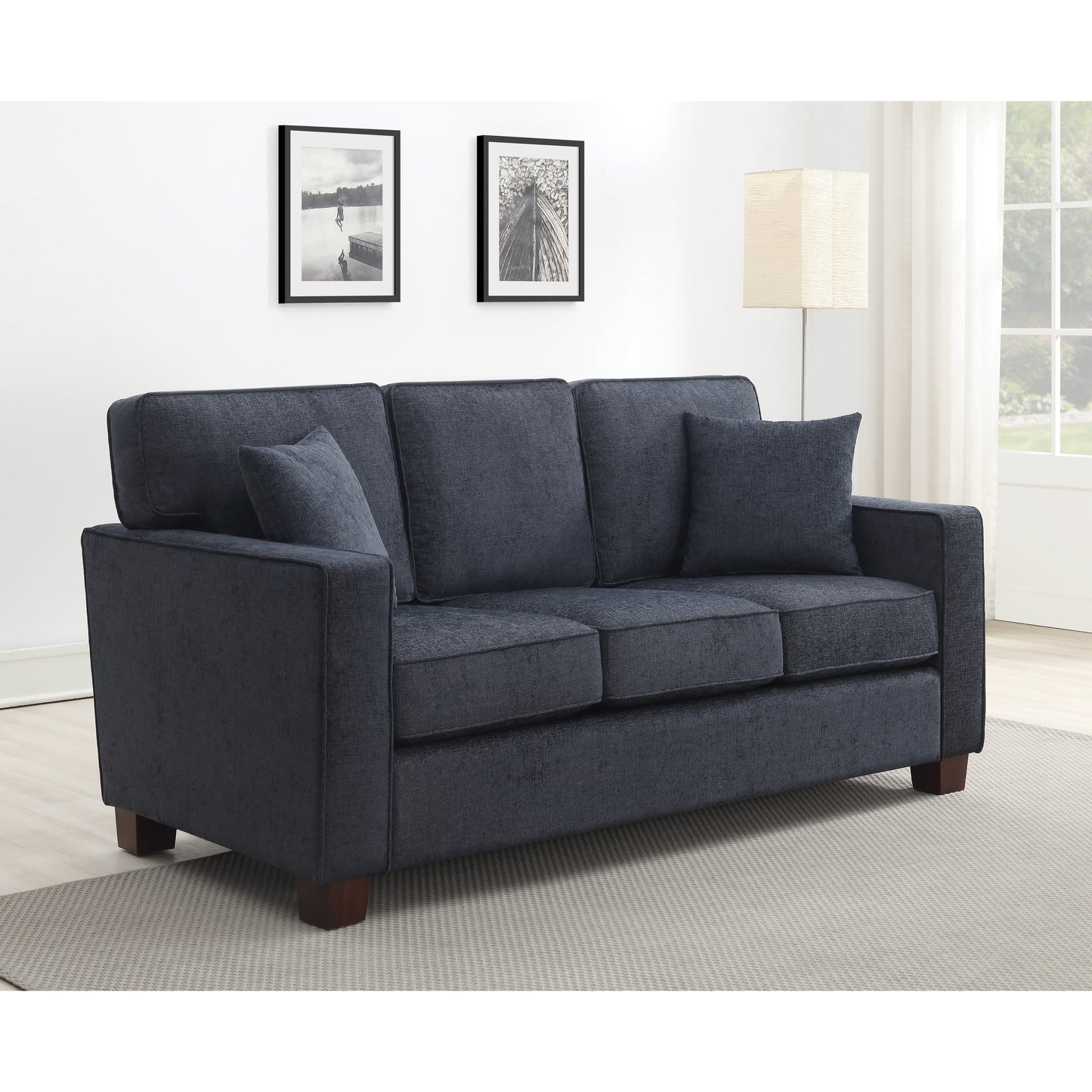 Copper Grove Sagarejo Sleek Contemporary 3-seat Sofa