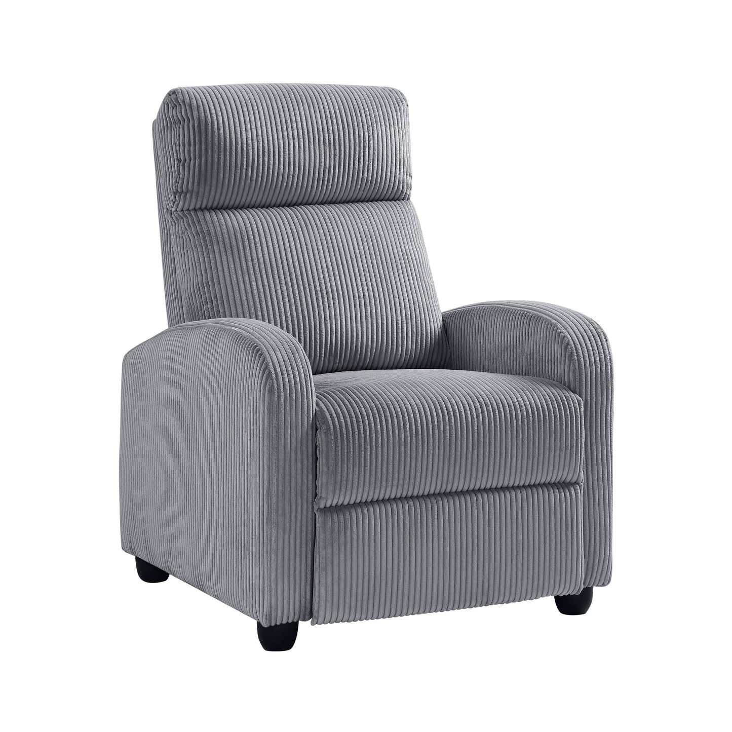 Covelo Corduroy Push Back Reclining Chair