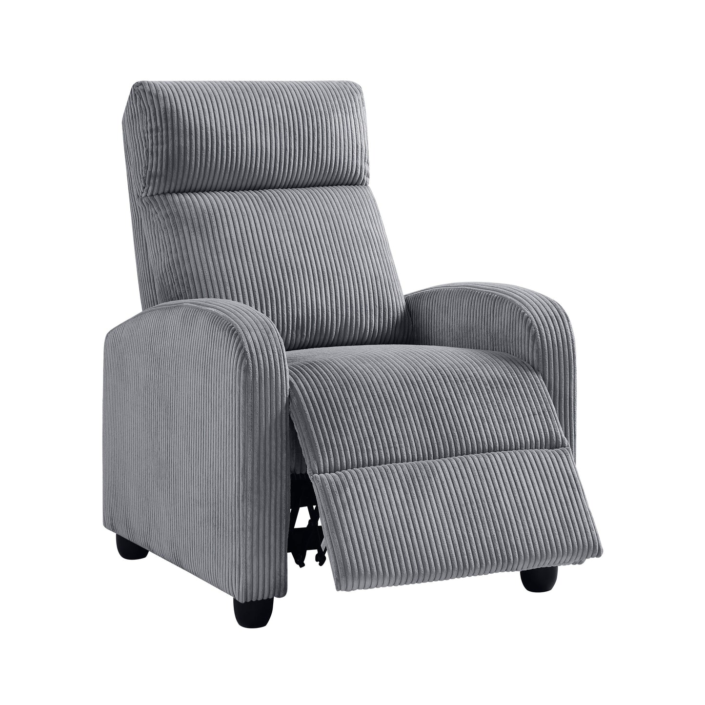 Covelo Corduroy Push Back Reclining Chair