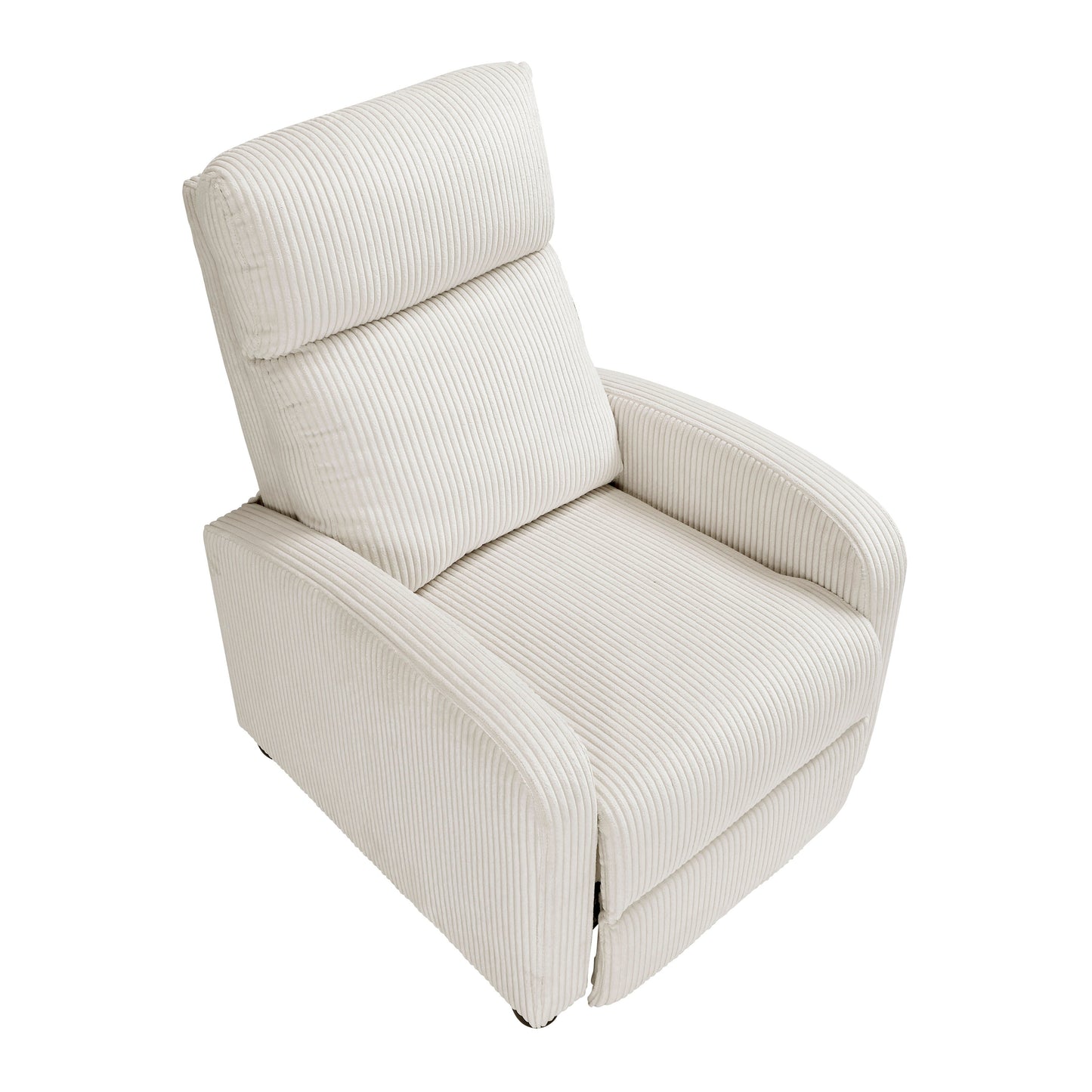 Covelo Corduroy Push Back Reclining Chair
