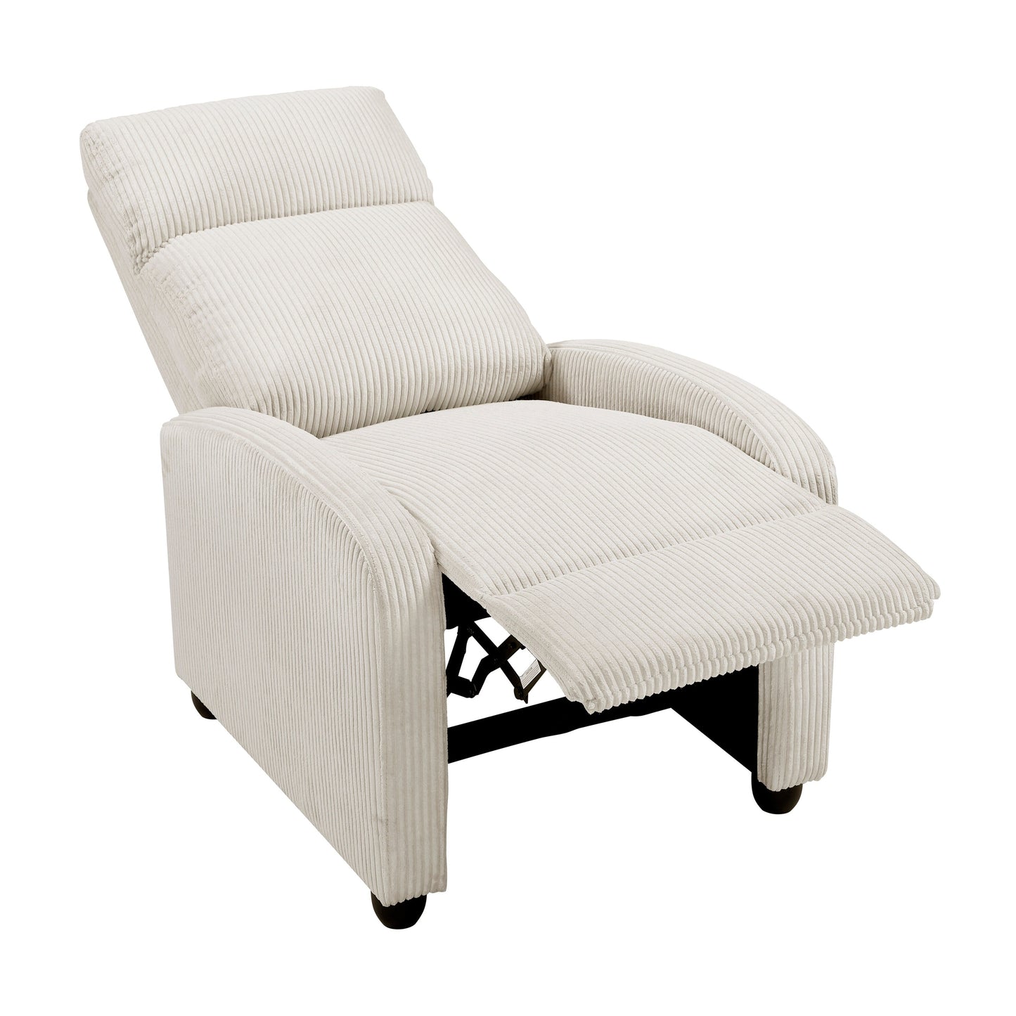 Covelo Corduroy Push Back Reclining Chair