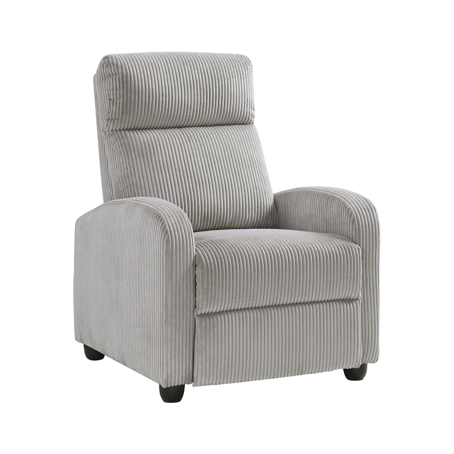 Covelo Corduroy Push Back Reclining Chair