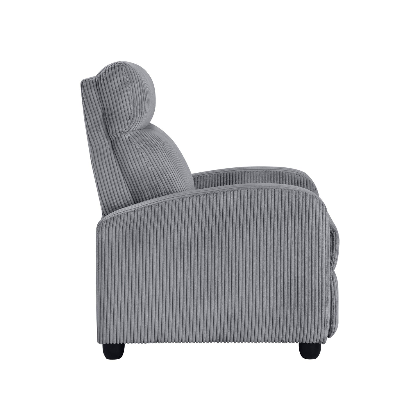 Covelo Corduroy Push Back Reclining Chair