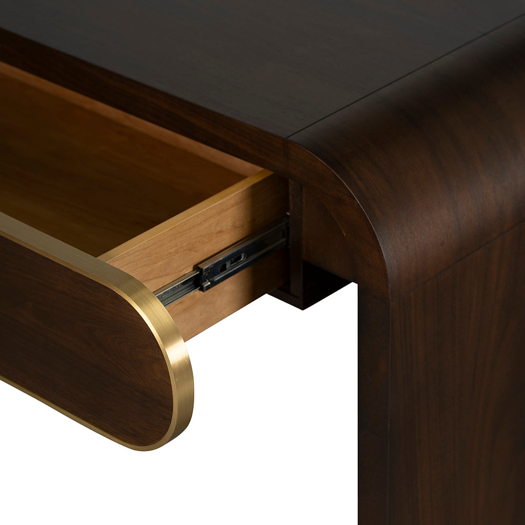 Boran 1.5m Console Table - Walnut