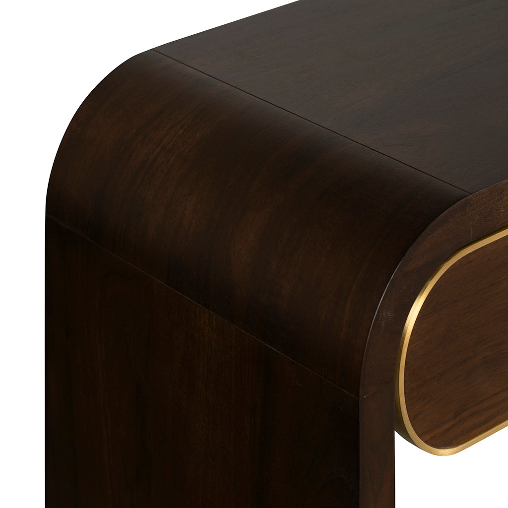 Boran 1.5m Console Table - Walnut