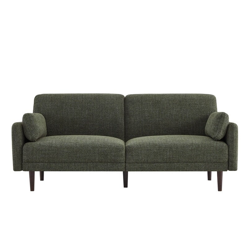 Erin Mid-Century Modern Sofa Couch Fabric