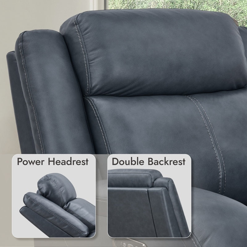 Hadlee Power Recliner Chairs with Power Headrest Charging Ports