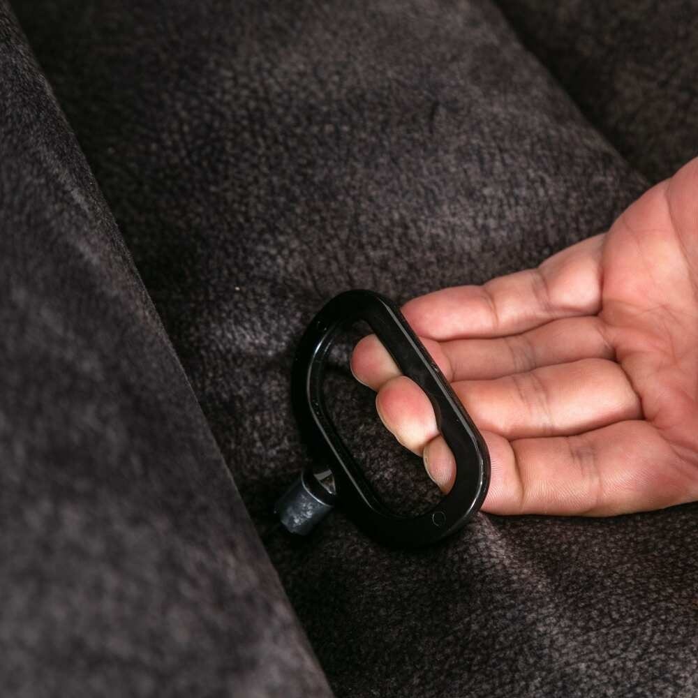 Rocker Recliner Chair Oversized Manual 360° Swivel Recliners for Living Room
