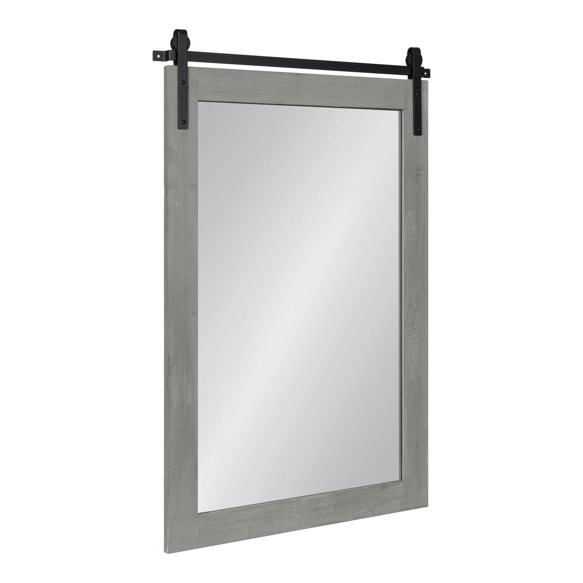 Kate and Laurel Cates Rustic Rectangular Wall Mirror