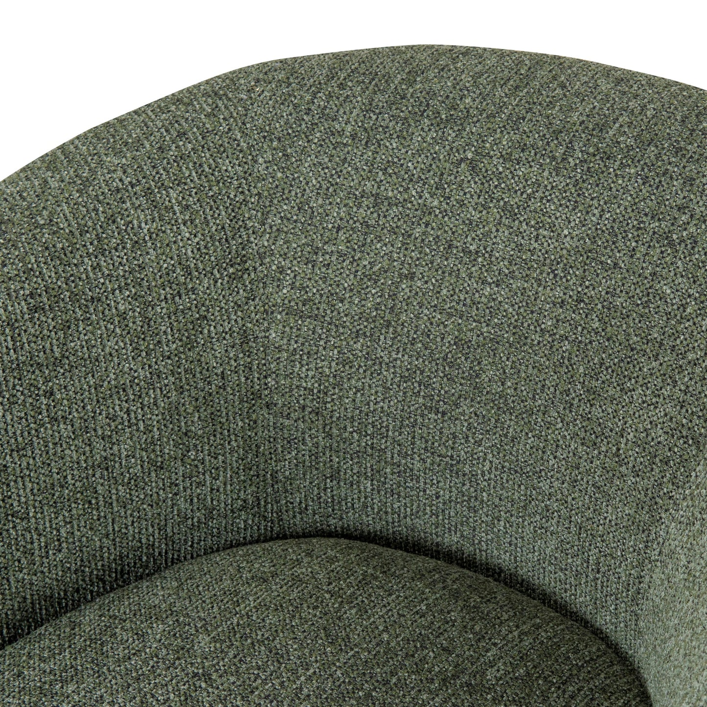 Amity Fabric Armchair - Coral Dark Green