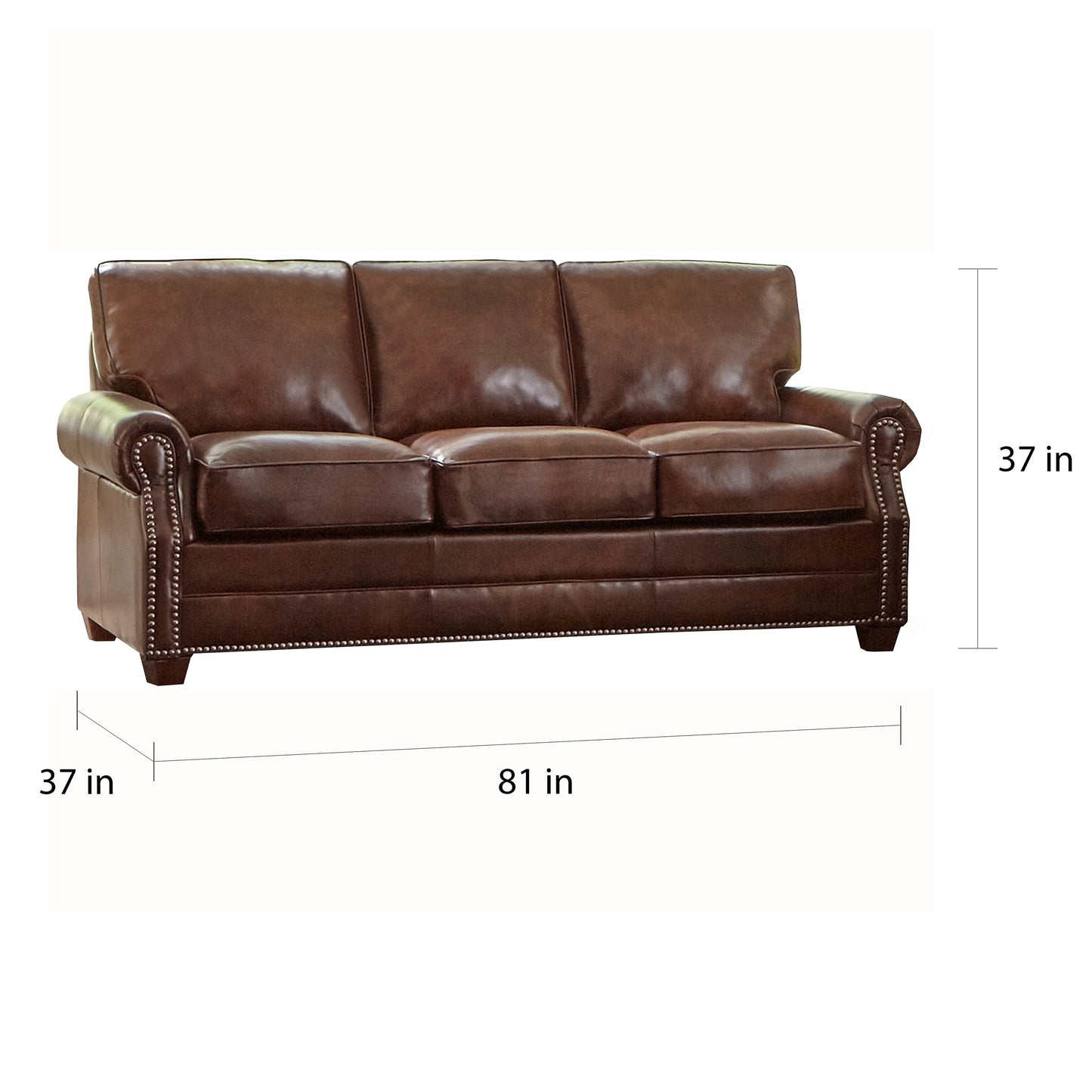 Revo Top Grain Leather Sofa Bed