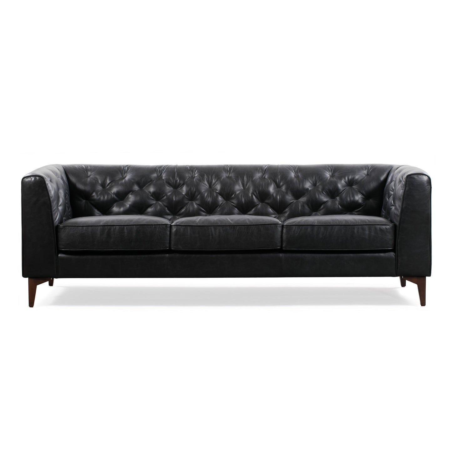 Poly & Bark Essex 89 Sofa - Full Grain Genuine Italian Leather