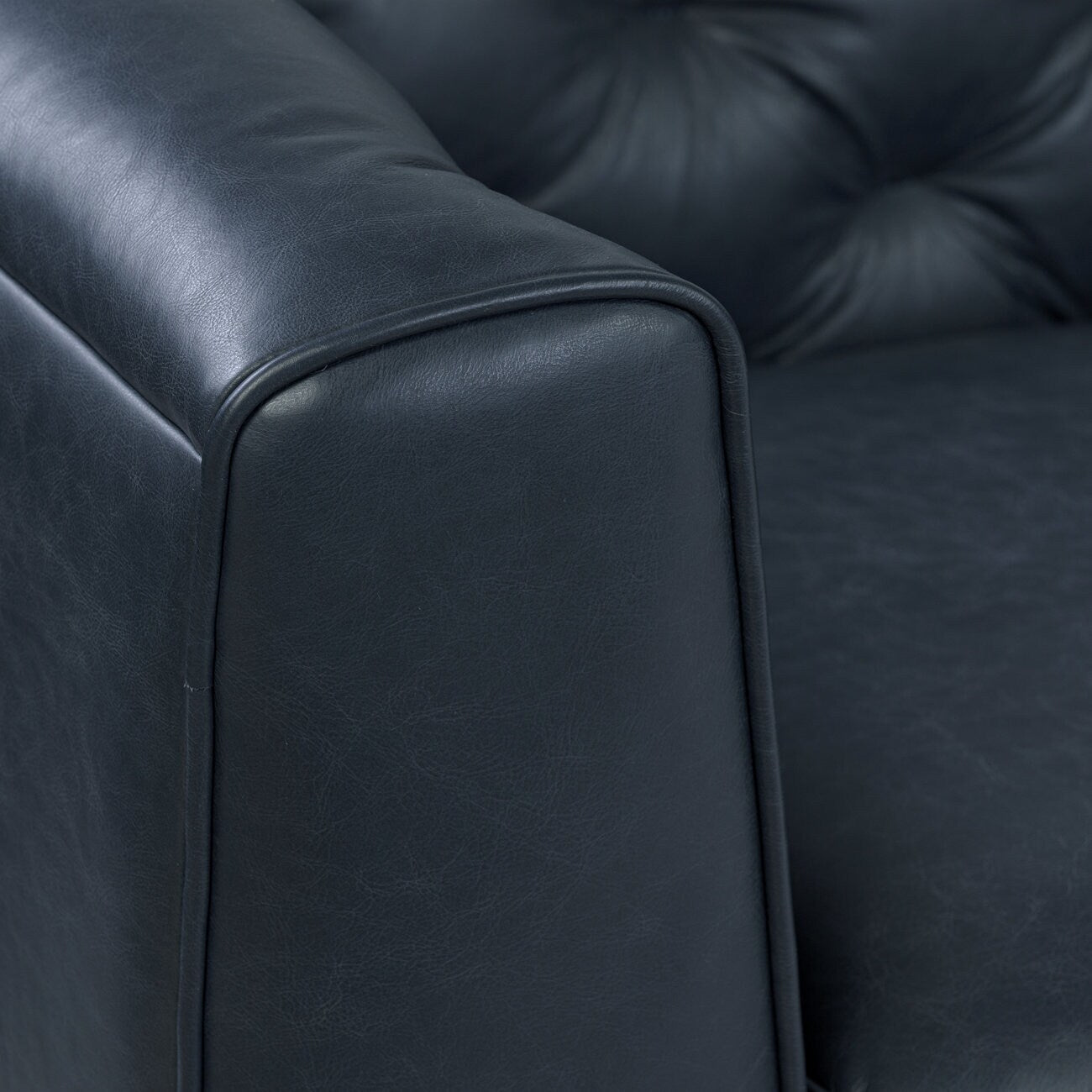 Poly & Bark Essex 89 Sofa - Full Grain Genuine Italian Leather