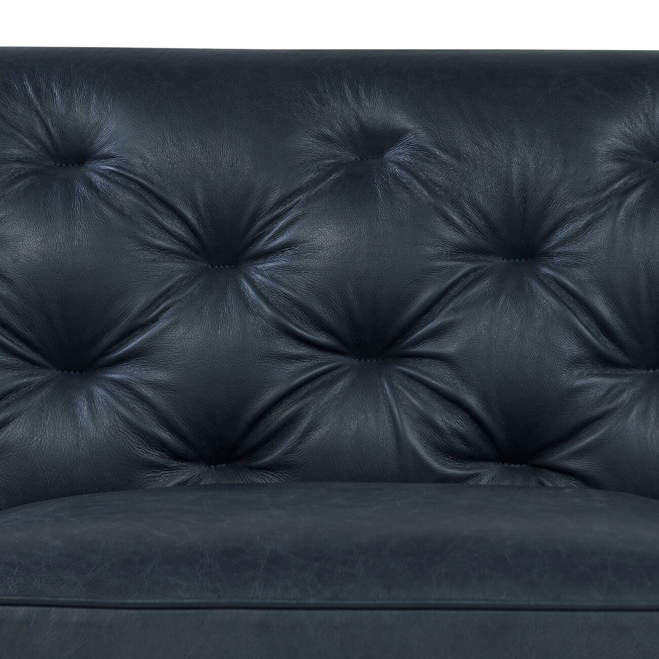 Poly & Bark Essex 89 Sofa - Full Grain Genuine Italian Leather