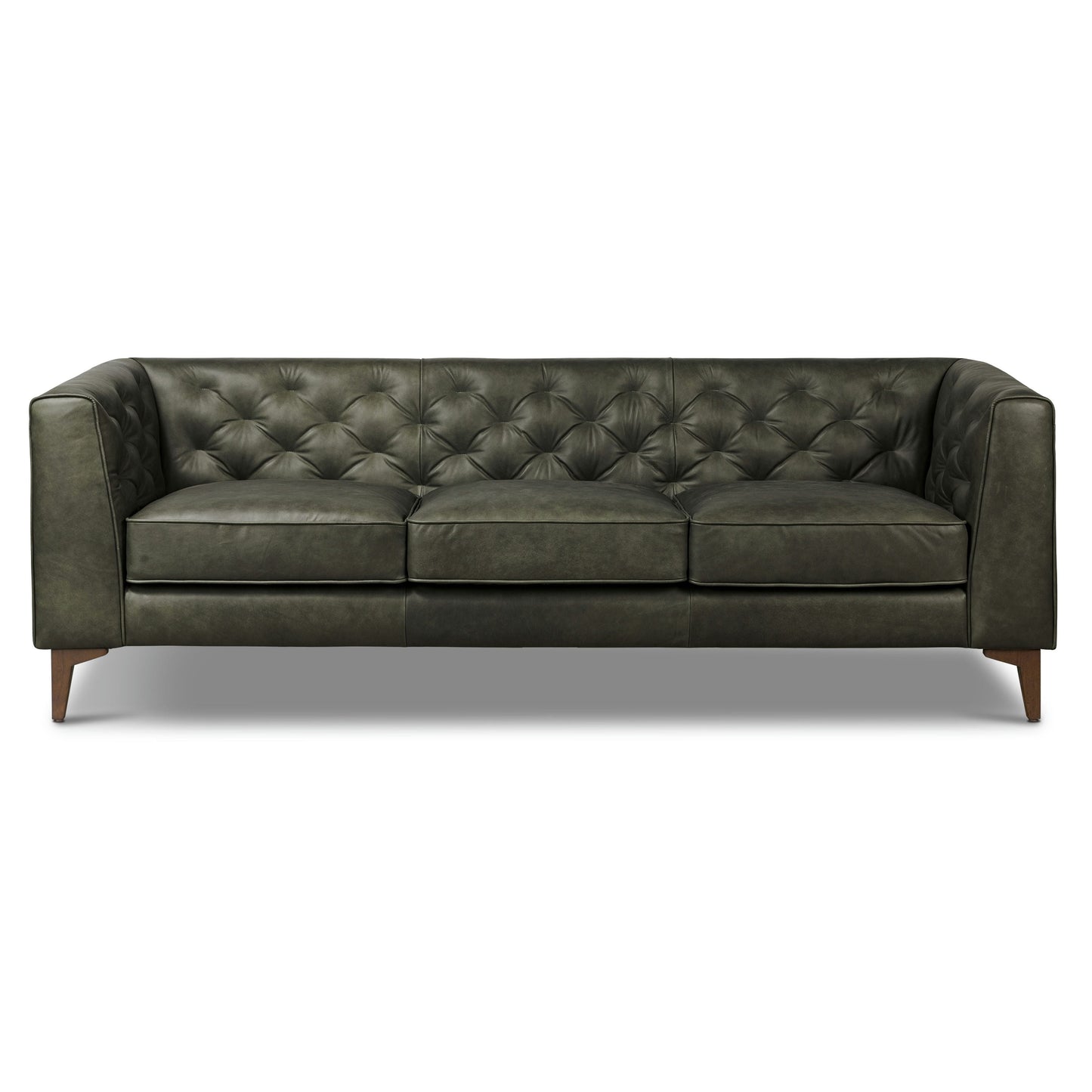 Poly & Bark Essex 89 Sofa - Full Grain Genuine Italian Leather