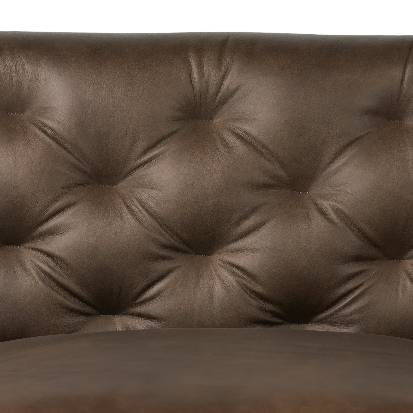 Poly & Bark Essex 89 Sofa - Full Grain Genuine Italian Leather