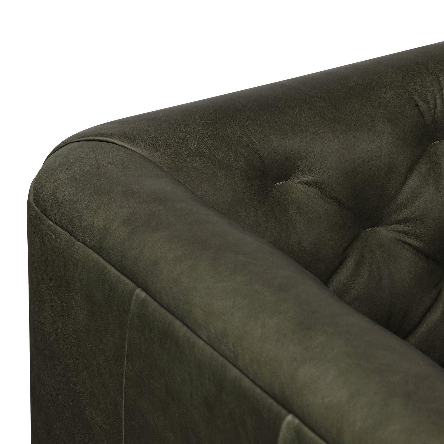 Poly & Bark Essex 89 Sofa - Full Grain Genuine Italian Leather