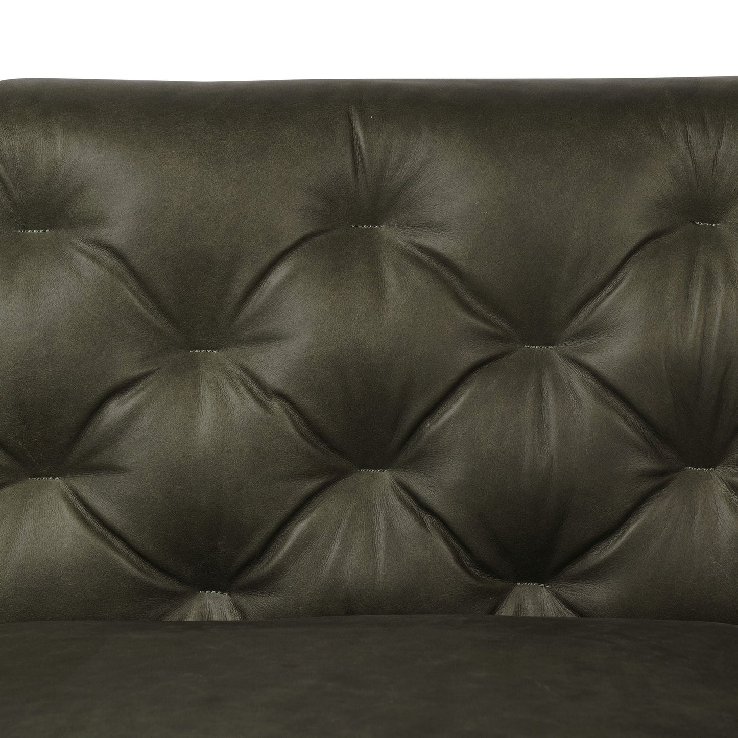 Poly & Bark Essex 89 Sofa - Full Grain Genuine Italian Leather