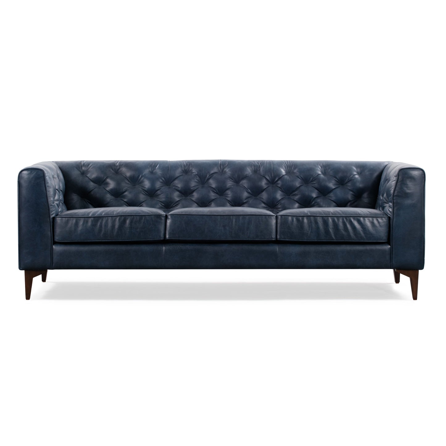 Poly & Bark Essex 89 Sofa - Full Grain Genuine Italian Leather