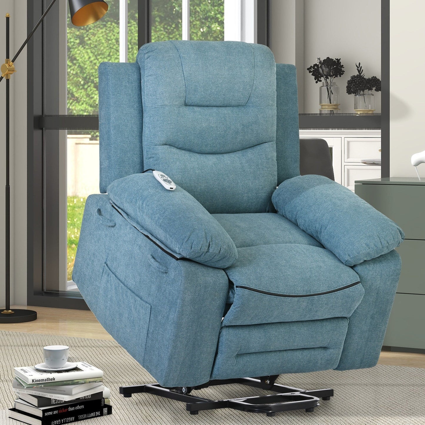 Power Lift Chair with Adjustable Massage and Heating Function