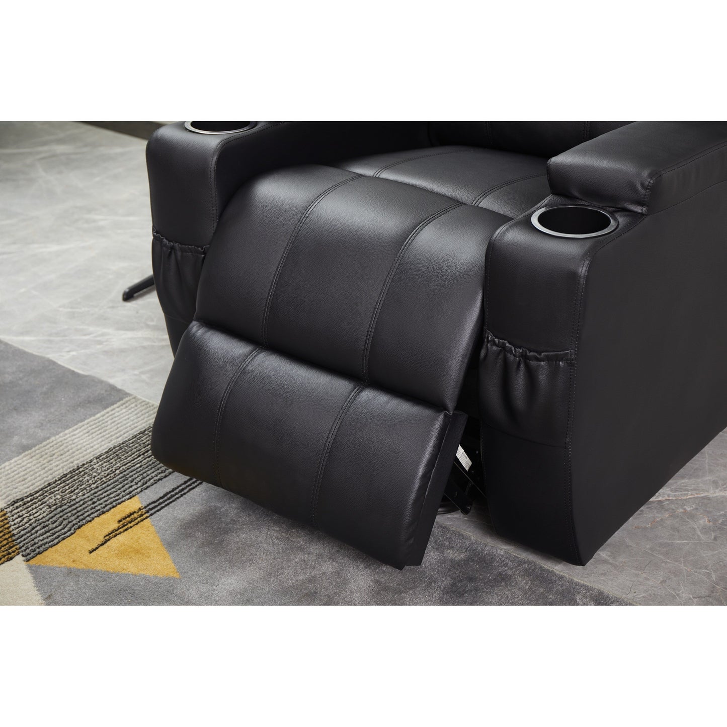 Power Lift Recliner Chair PU Leather for Elderly