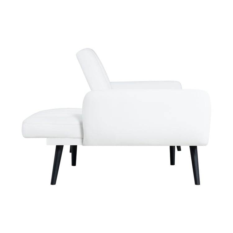 Modern Futon Sofa Bed, Convertible Sofa Futon, Split Back Linen Sleeper Couch for Living Room