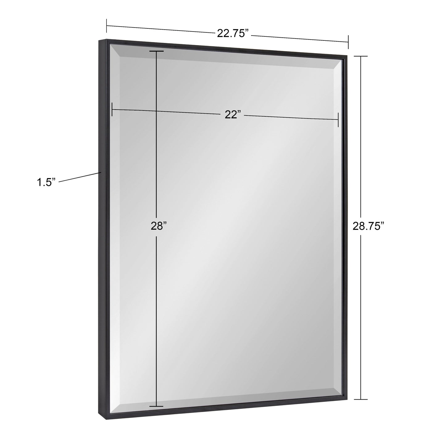 Rhodes Framed Decorative Wall Mirror