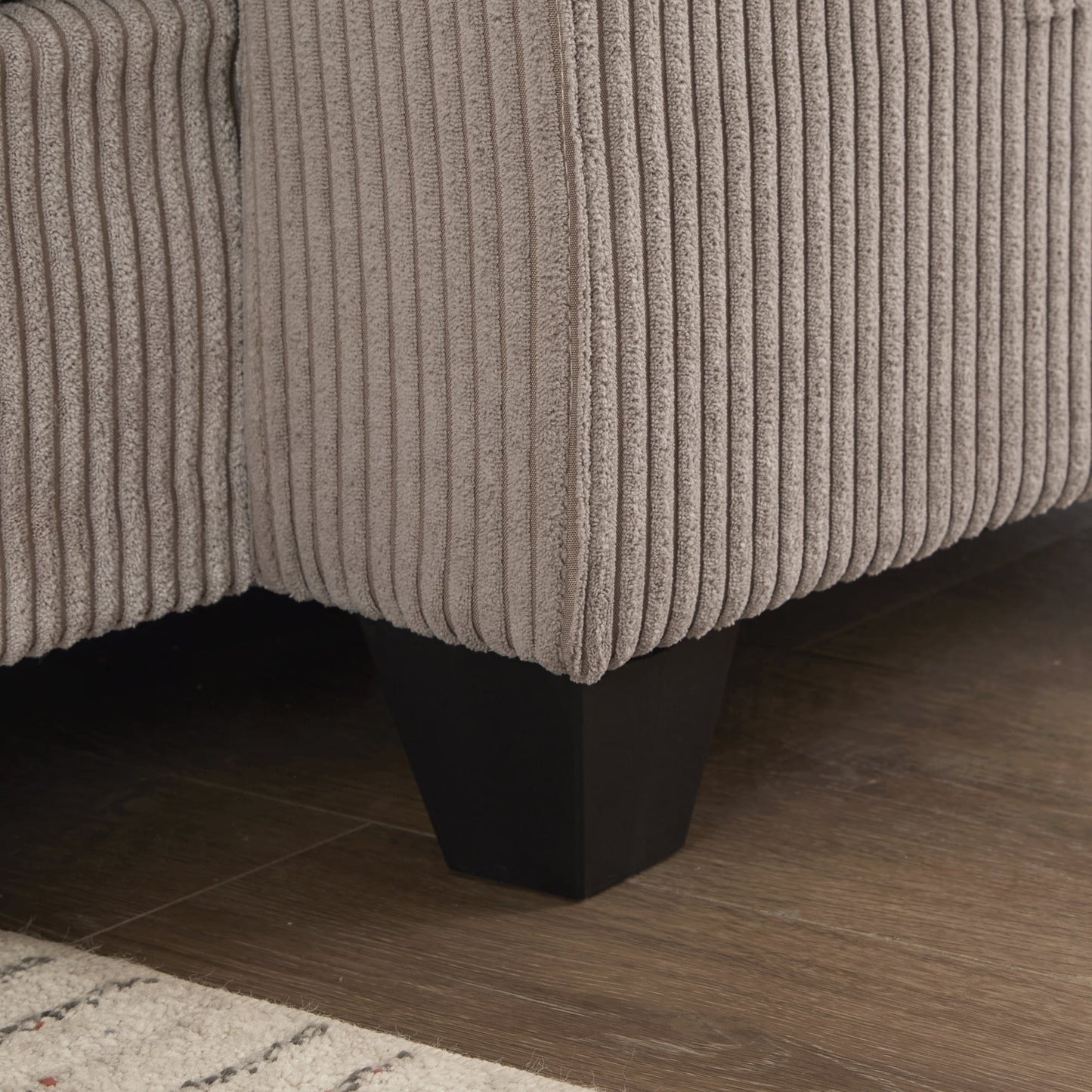 Sofa Chair Sofa Bed Corduroy Sleeper Sofa with USB Ports