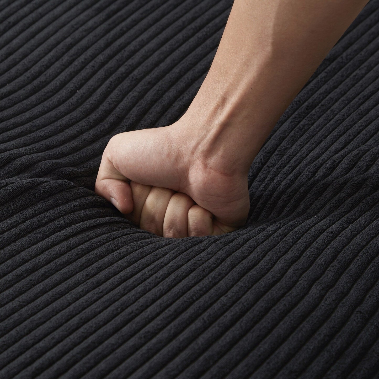 Sofa Chair Sofa Bed Corduroy Sleeper Sofa with USB Ports