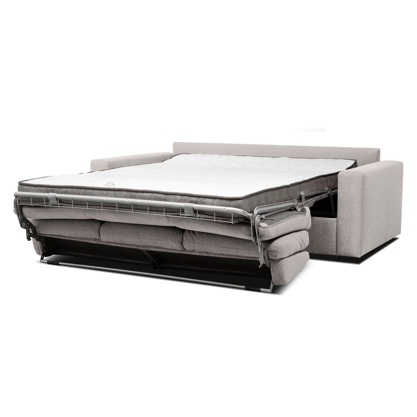 Stearns & Foster® Paolo 82 in. Queen Sleeper Sofa with 5in Memory Foam Mattress